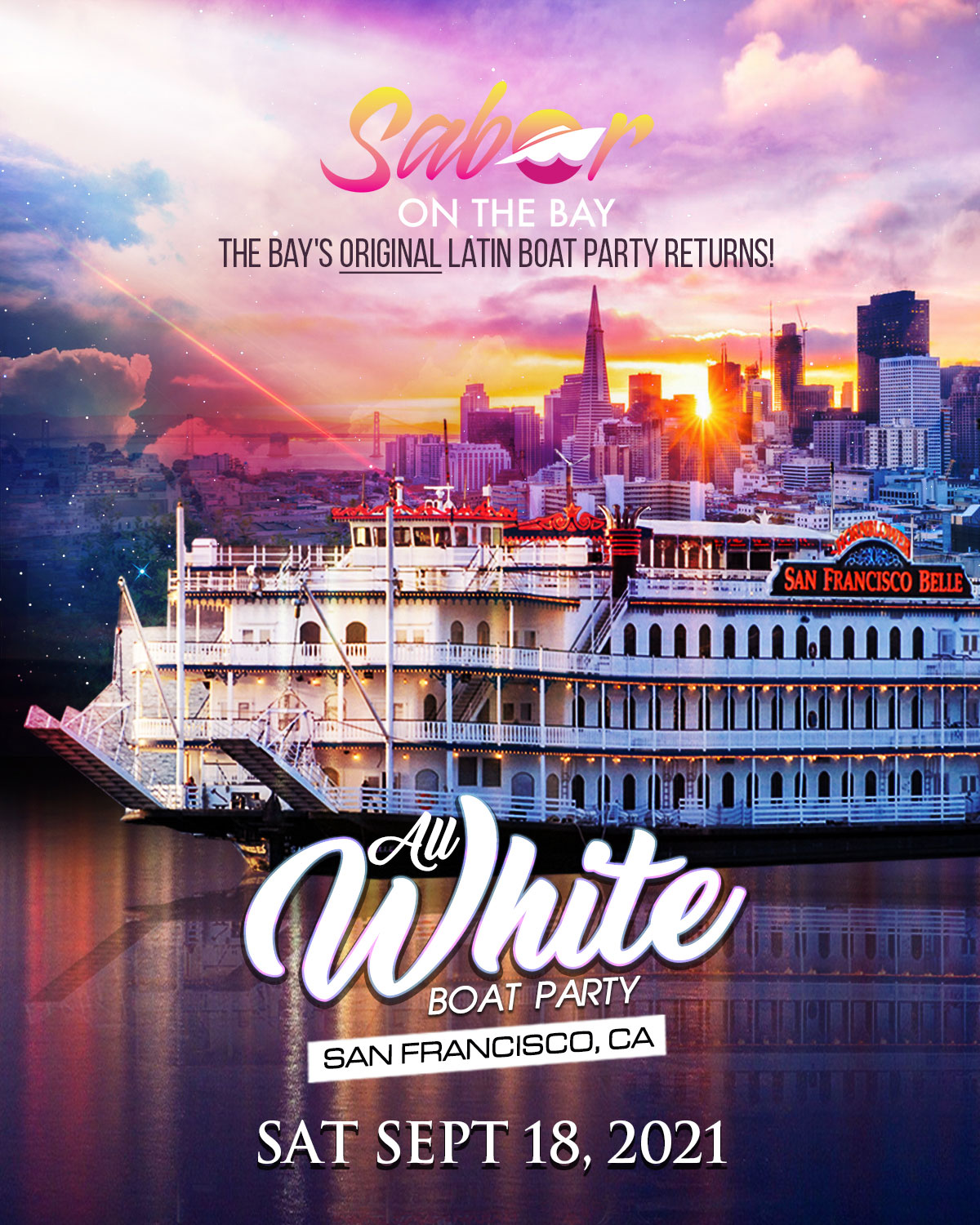 all white cruise party 2022